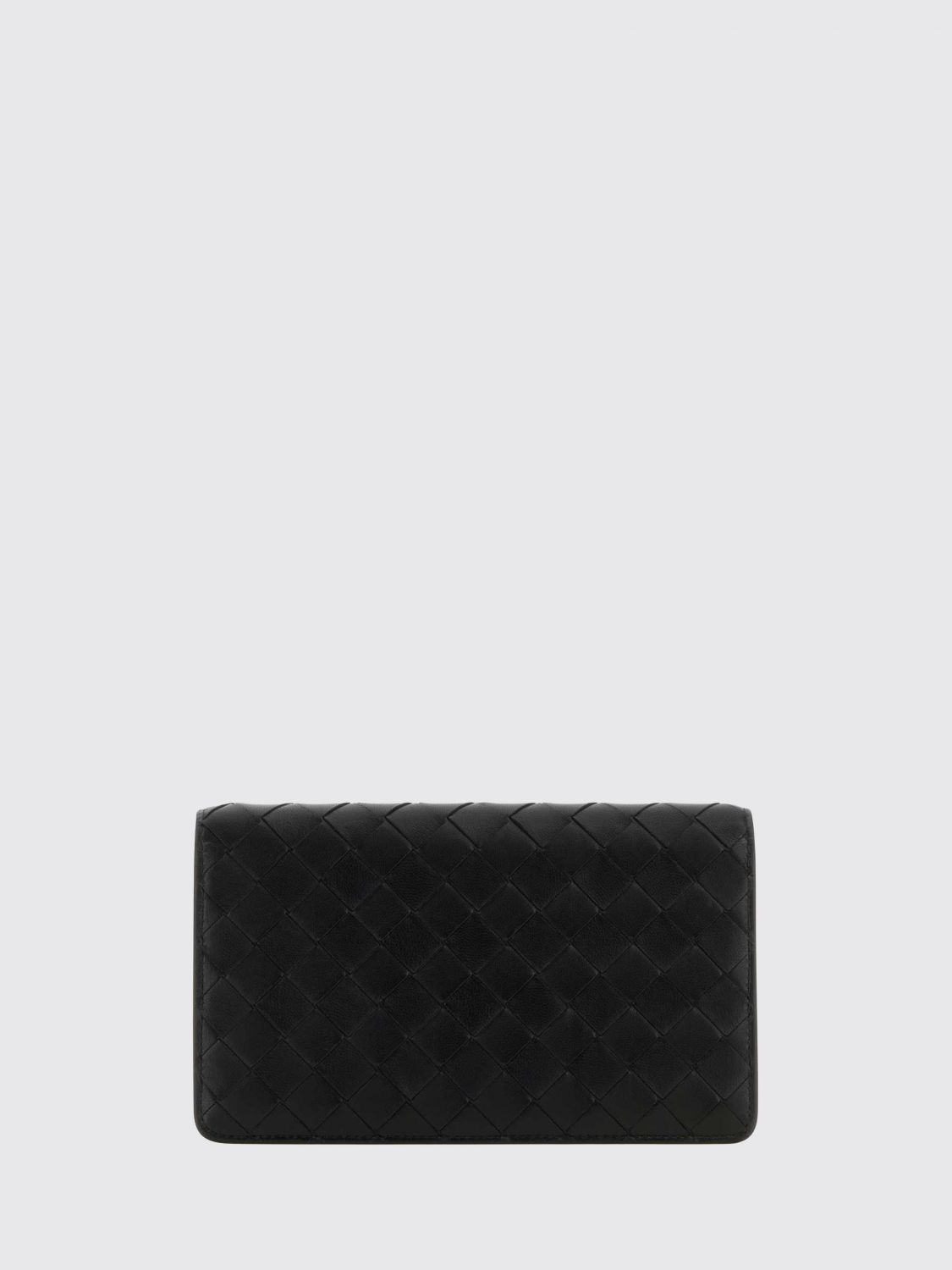 intrecciato nappa leather wallet on chain mini bag
