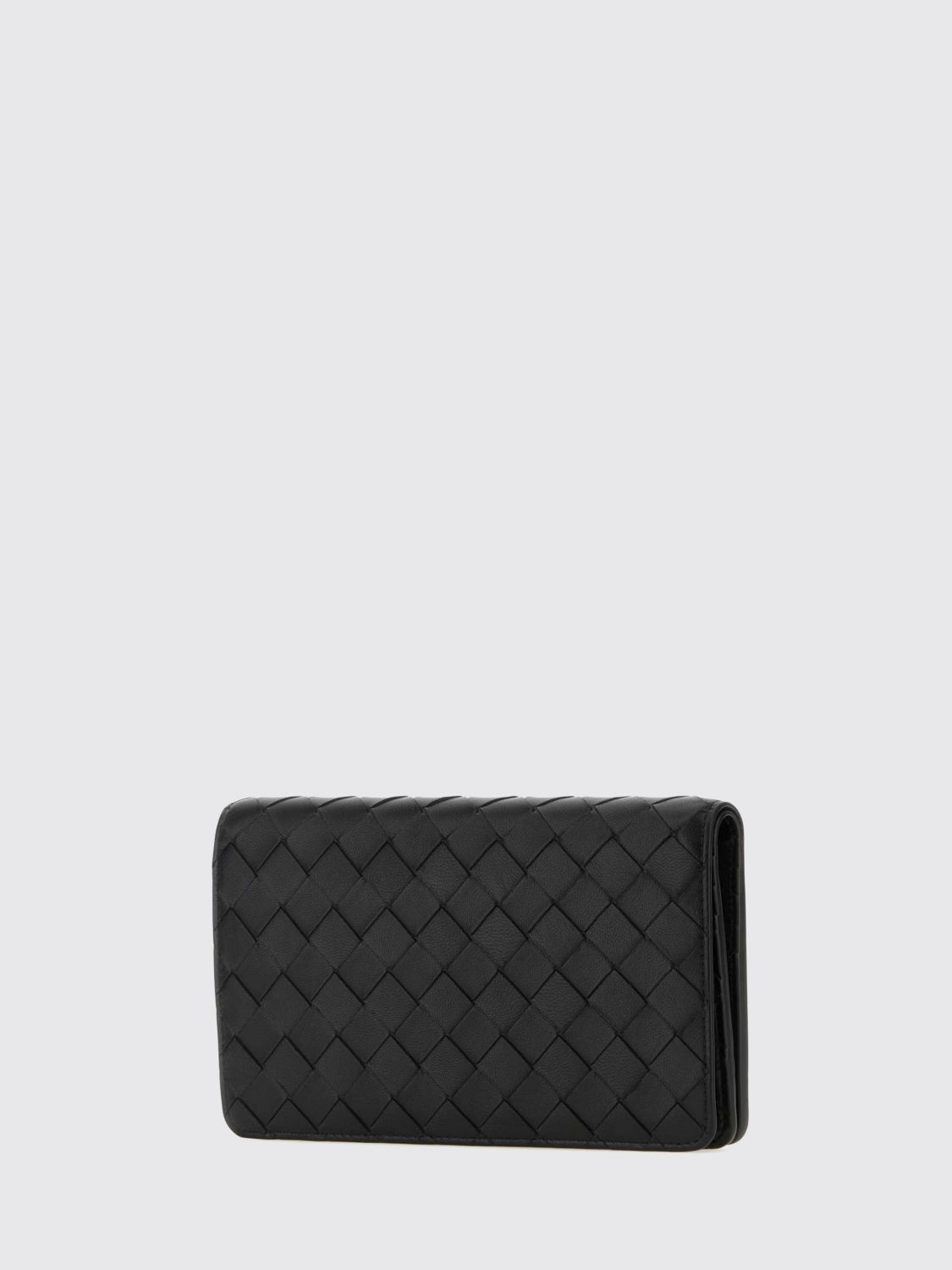 intrecciato nappa leather wallet on chain mini bag
