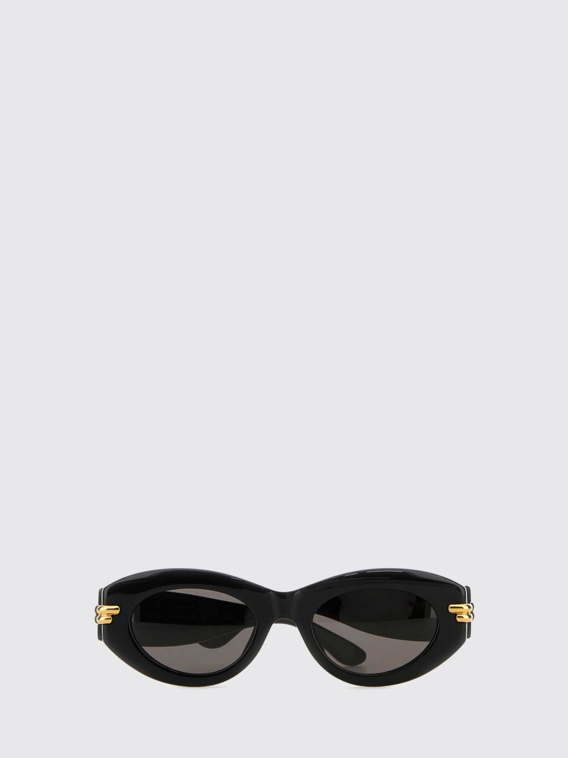 mitre cat-eye sunglasses in acetate with contrast logo