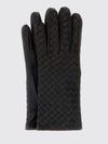 woven lambskin gloves with cashmere lining