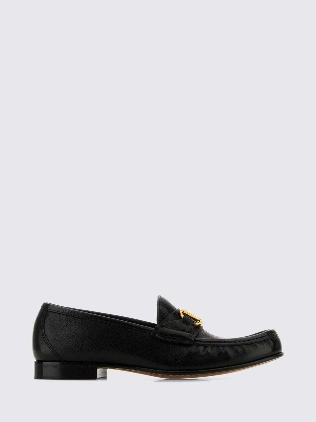 VALENTINO GARAVANI 39 vlogo signature smooth calfskin penny loafers