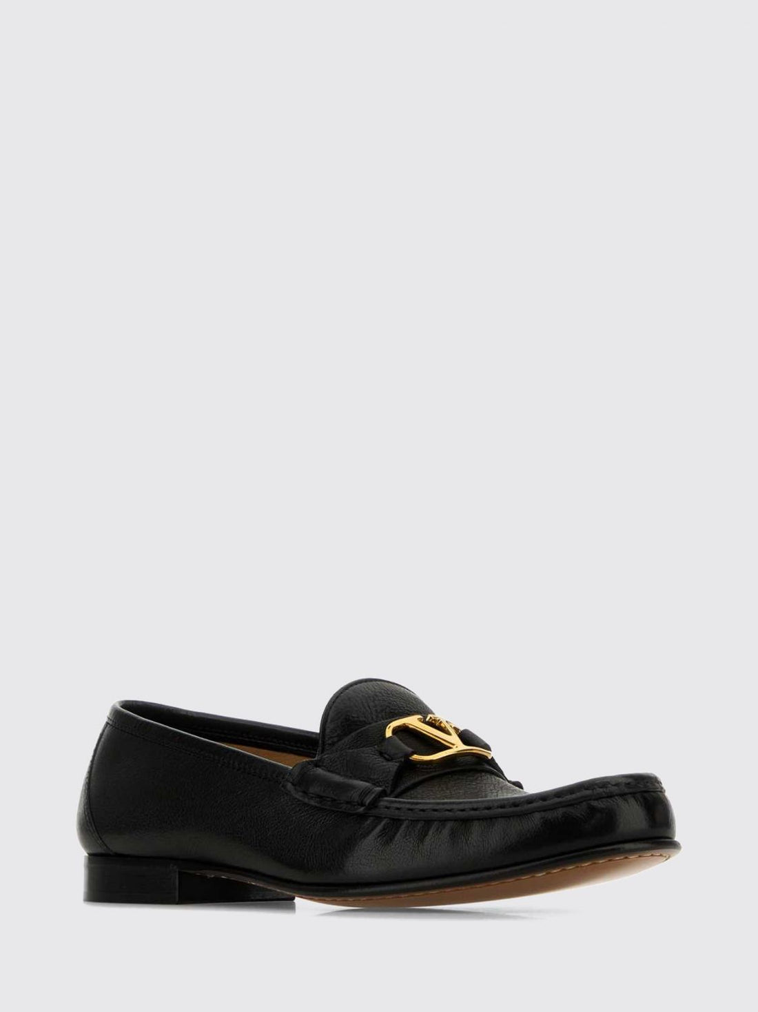 VALENTINO GARAVANI 39 vlogo signature smooth calfskin penny loafers
