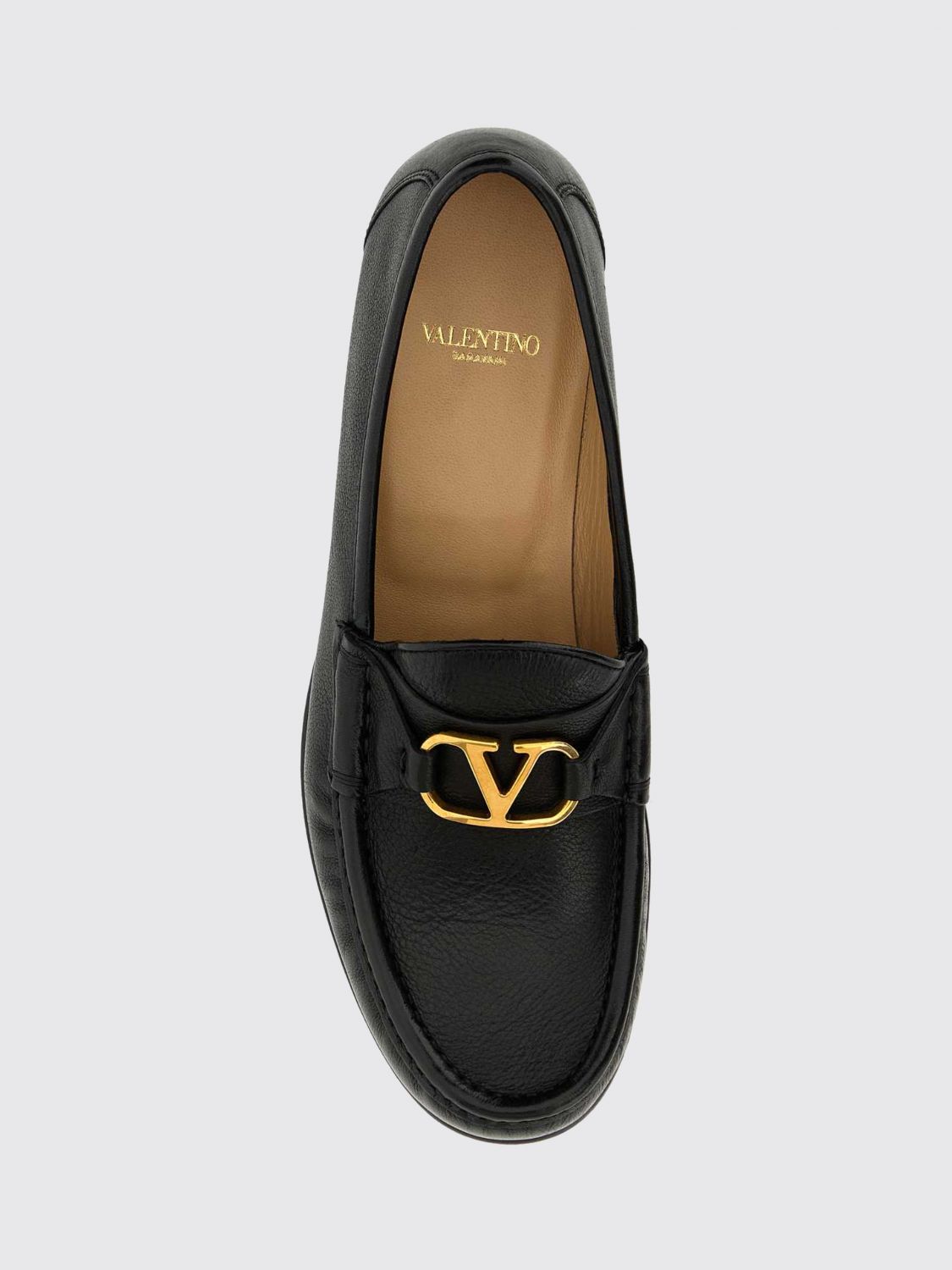 vlogo signature smooth calfskin penny loafers