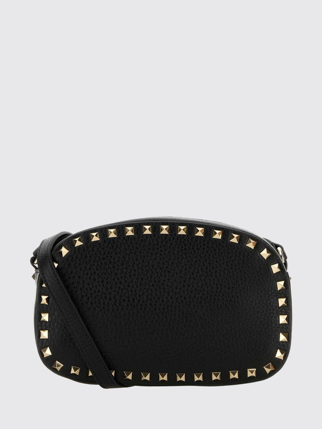 VALENTINO GARAVANI OS rockstud embroidered calfskin mini crossbody bag
