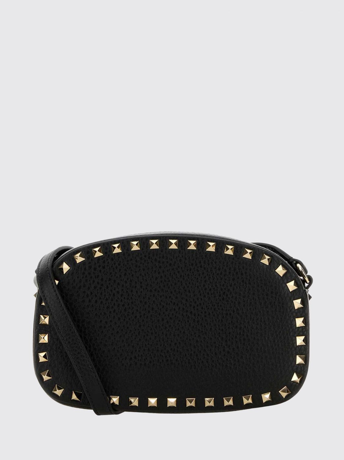 VALENTINO GARAVANI OS rockstud embroidered calfskin mini crossbody bag