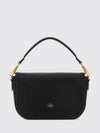 alltime small hammered leather handbag with vlogo