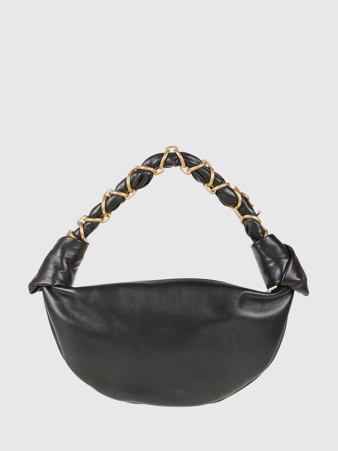 SAINT LAURENT OS amalia smooth lambskin hobo bag with ysl monogram
