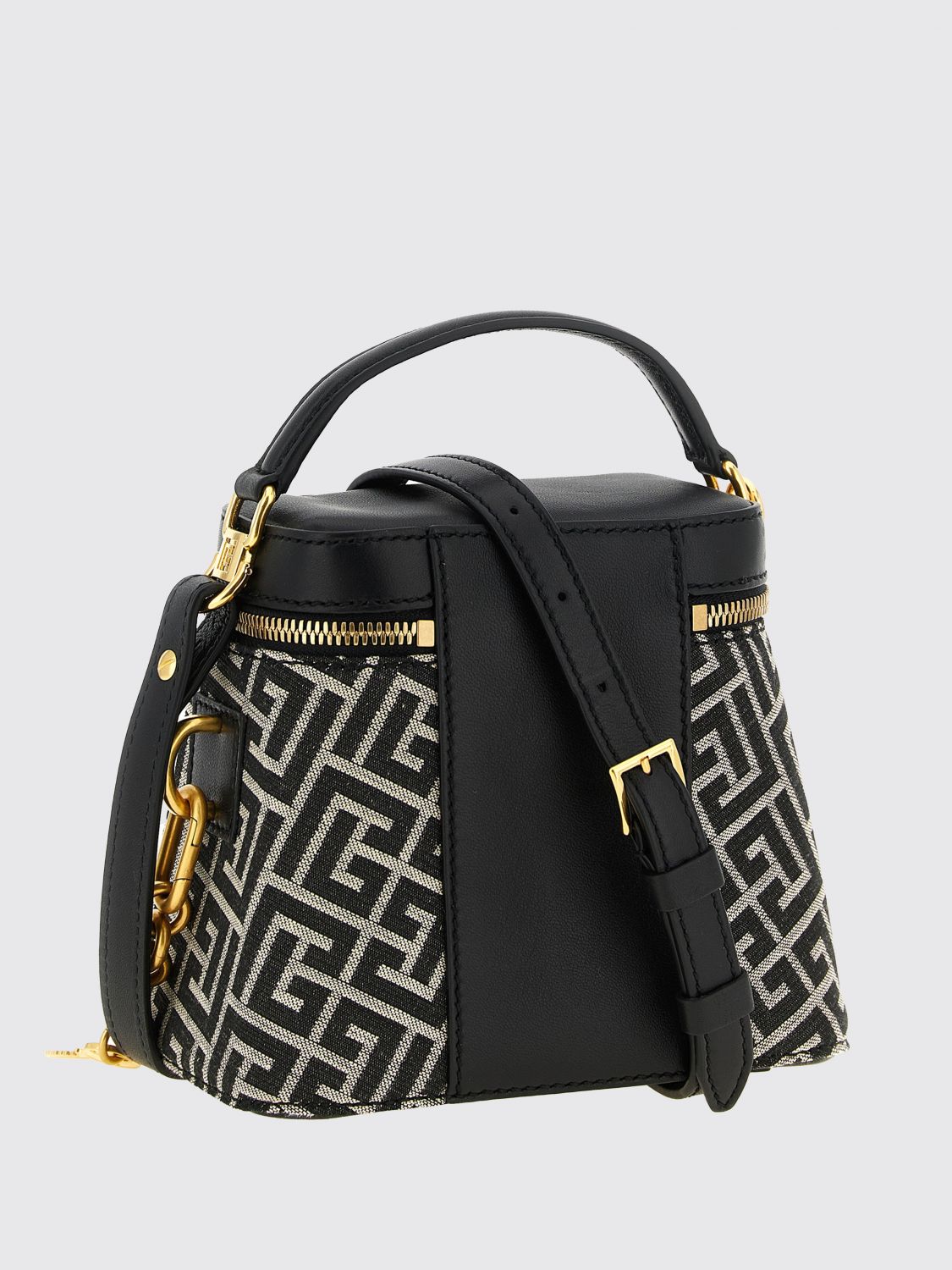 pulse vanity mini bag with pb monogram and padlock