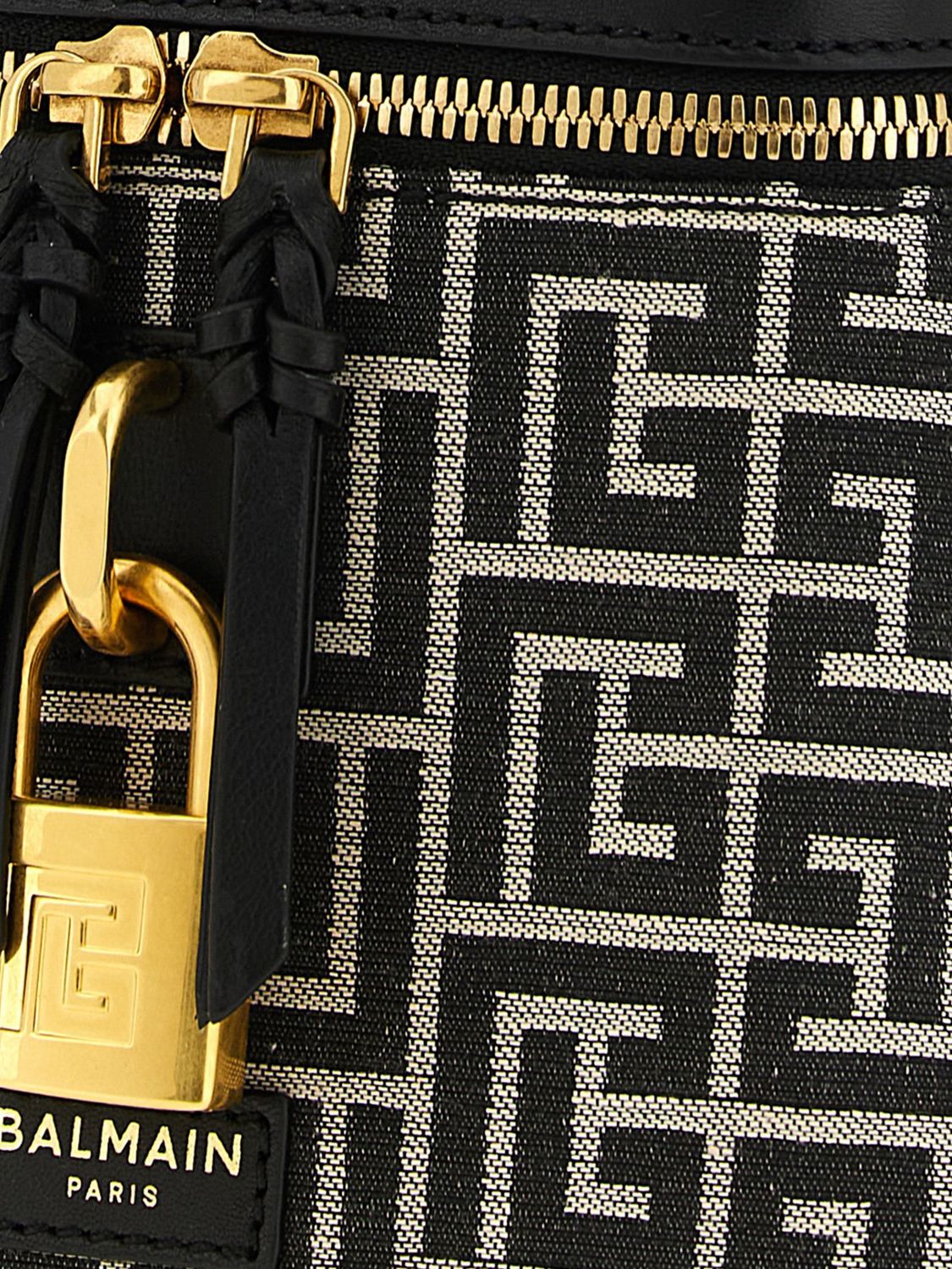 pulse vanity mini bag with pb monogram and padlock