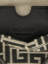 pulse mini bucket bag with pb monogram and padlock