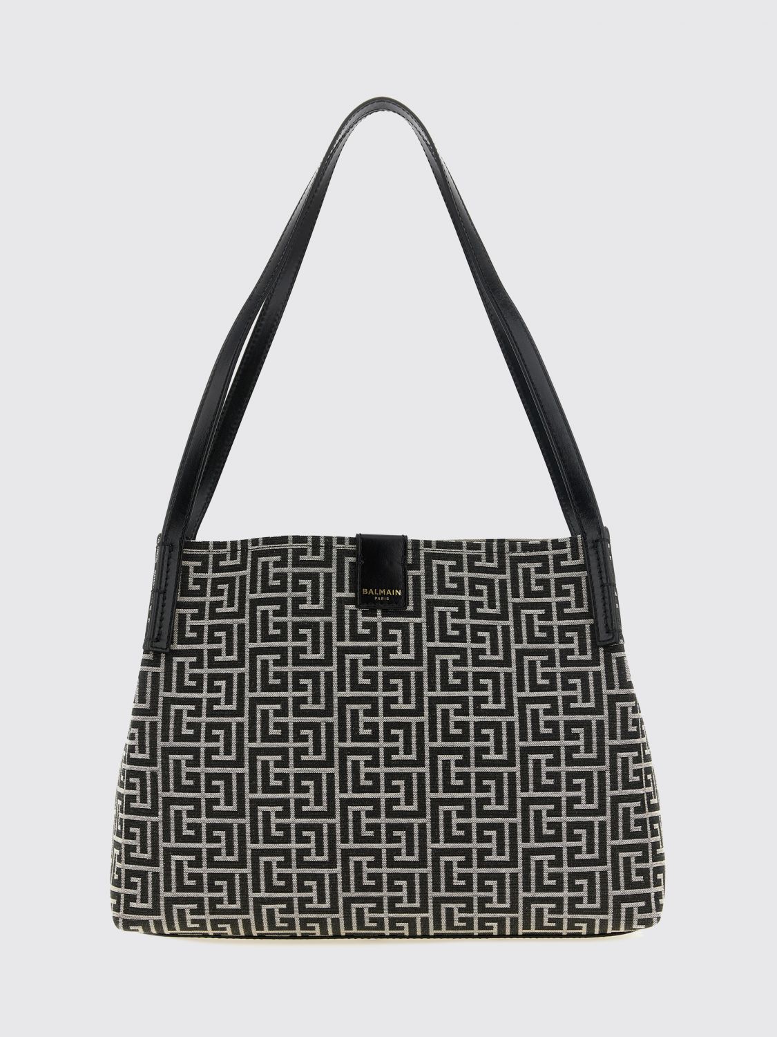 release small pb monogram jacquard shoulder bag