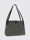 release small pb monogram jacquard shoulder bag