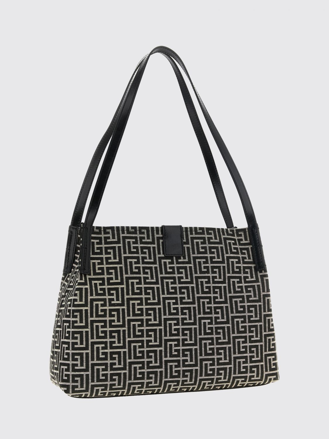 release small pb monogram jacquard shoulder bag