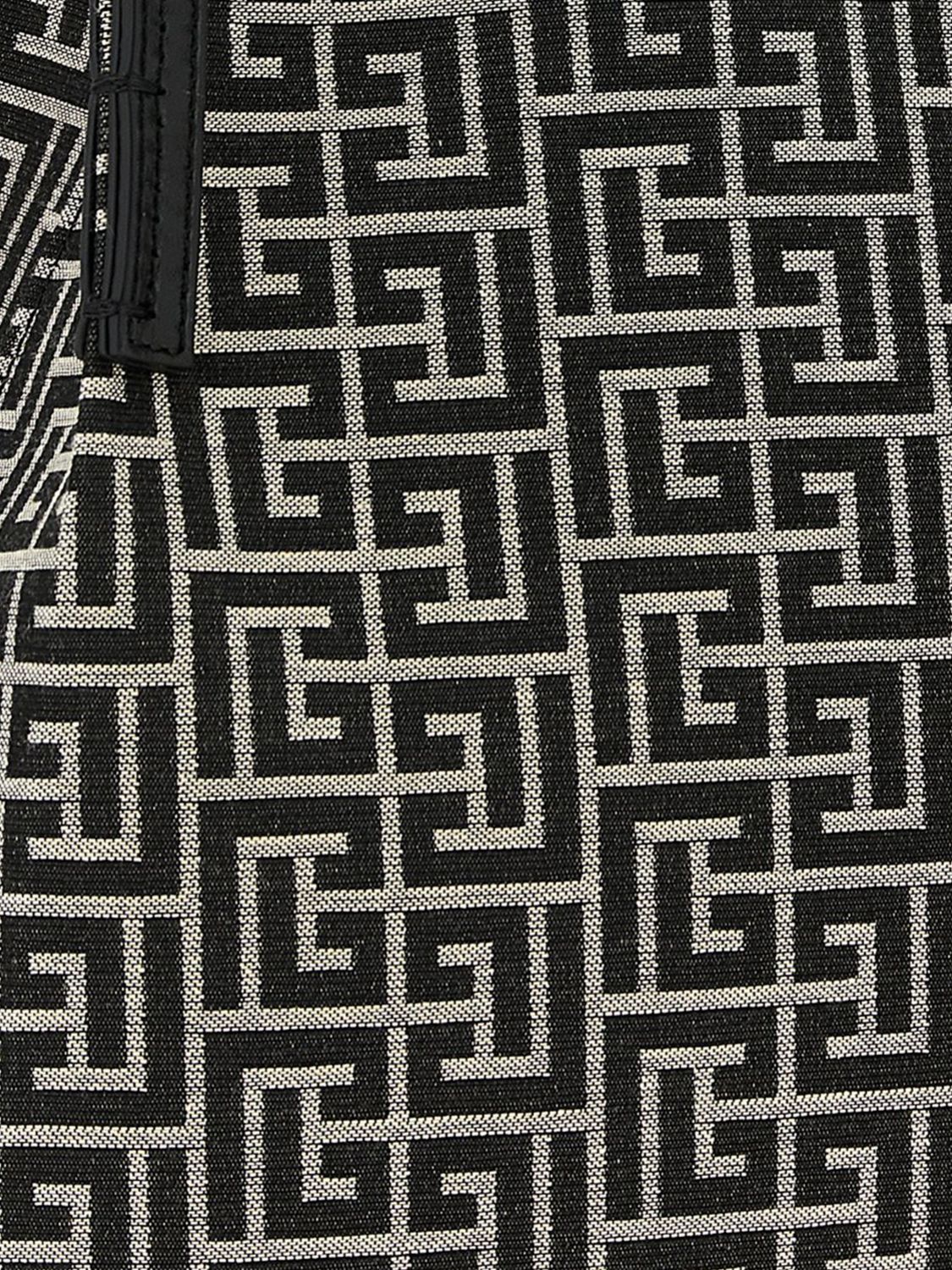release small pb monogram jacquard shoulder bag