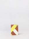 anagram compact bifold wallet in bicolour calfskin leather