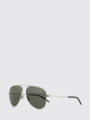 metal aviator sunglasses with teardrop lenses