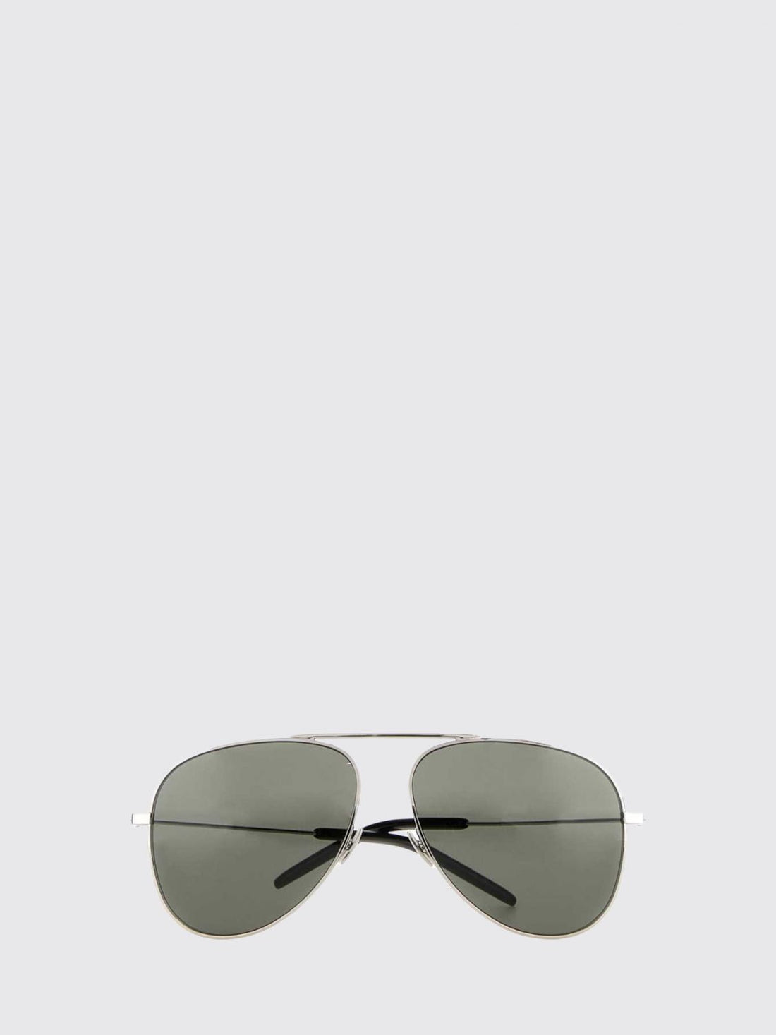 SAINT LAURENT OS metal aviator sunglasses with teardrop lenses