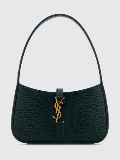 le 5 à 7 mini bag in lizard-effect leather with ysl monogram
