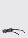 cat-eye acetate sunglasses with printed logo