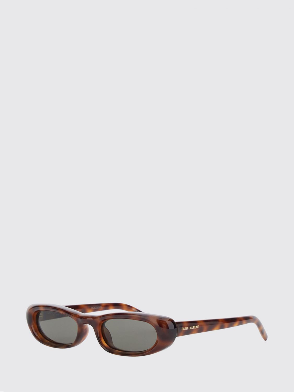 cat-eye acetate sunglasses with printed logo