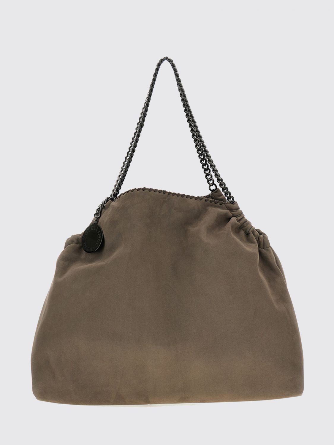 falabella tote bag in eco alter mat with chain handles