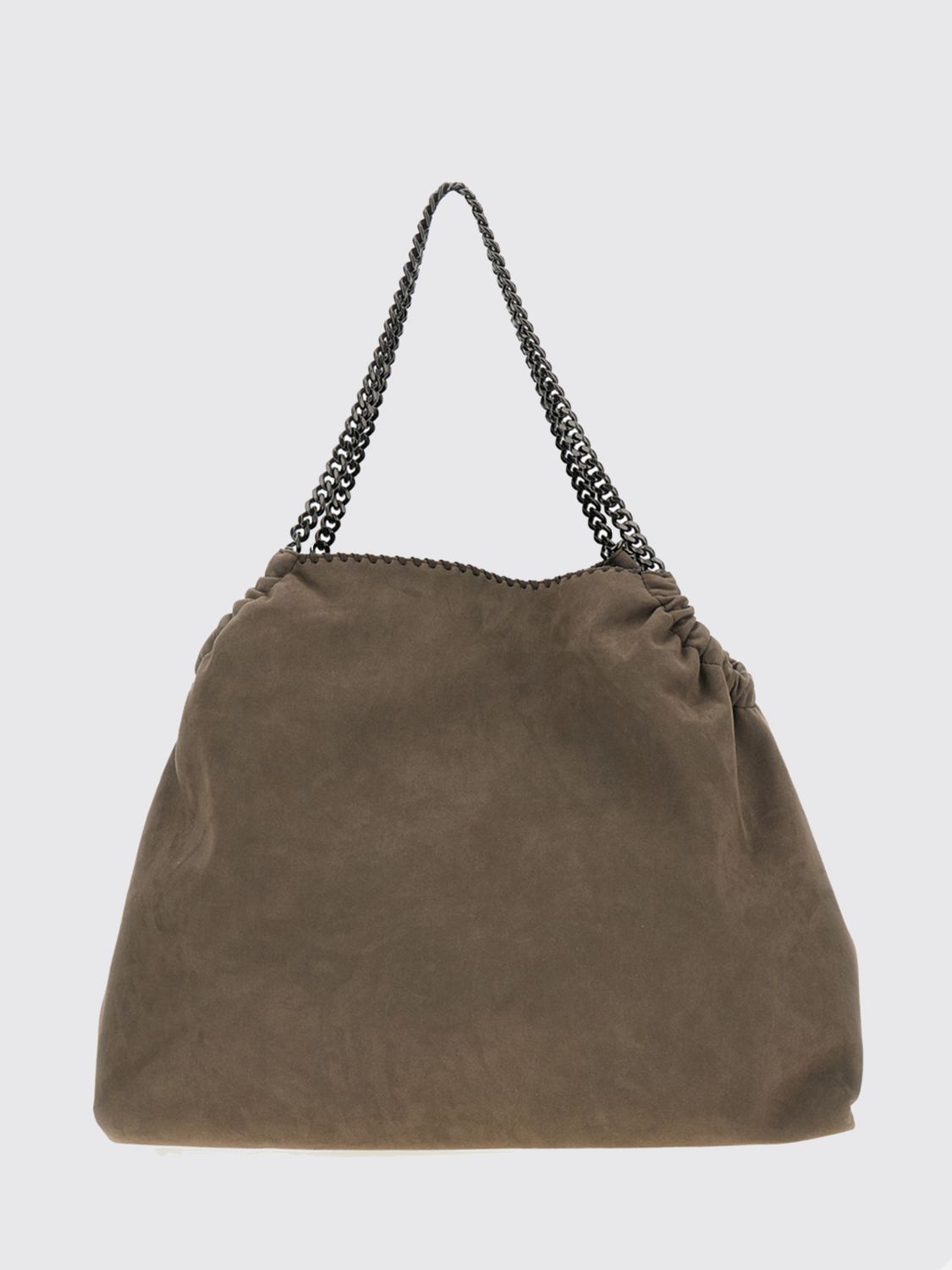 falabella tote bag in eco alter mat with chain handles