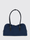 ryder shoulder bag in eco alter mat with double zip