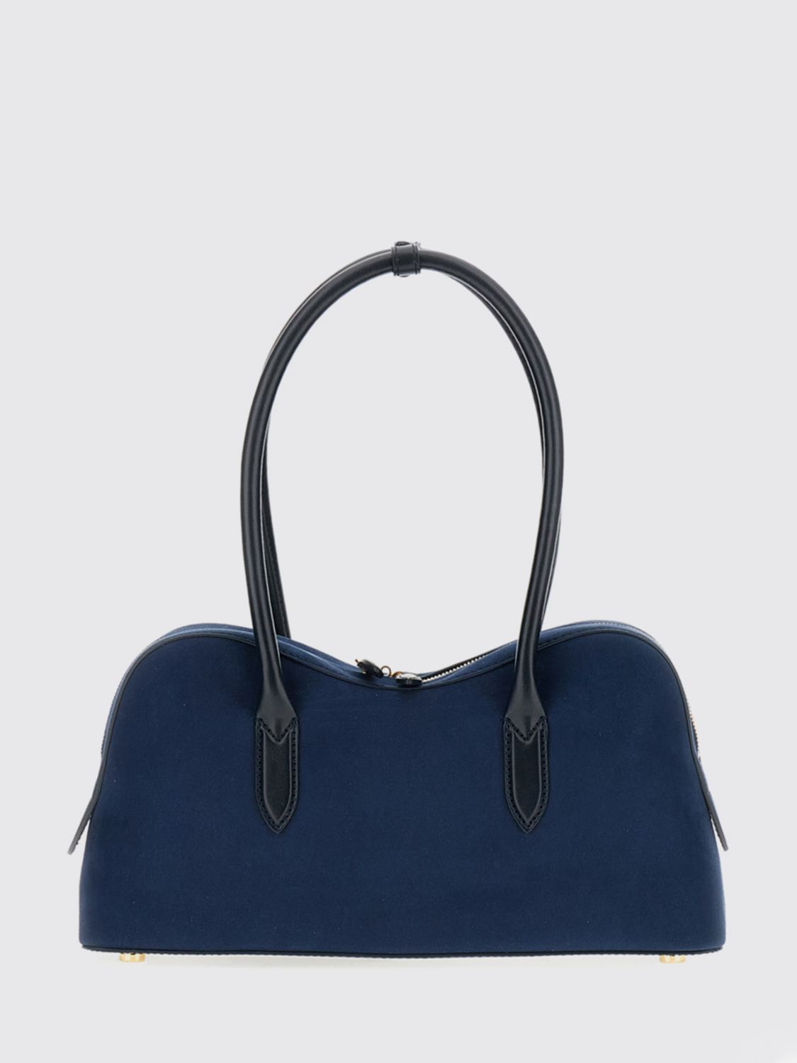 ryder shoulder bag in eco alter mat with double zip