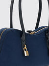 ryder shoulder bag in eco alter mat with double zip