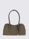 ryder shoulder bag in eco alter mat with double zip