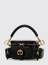 natural grained leather handbag chloé with removable handle