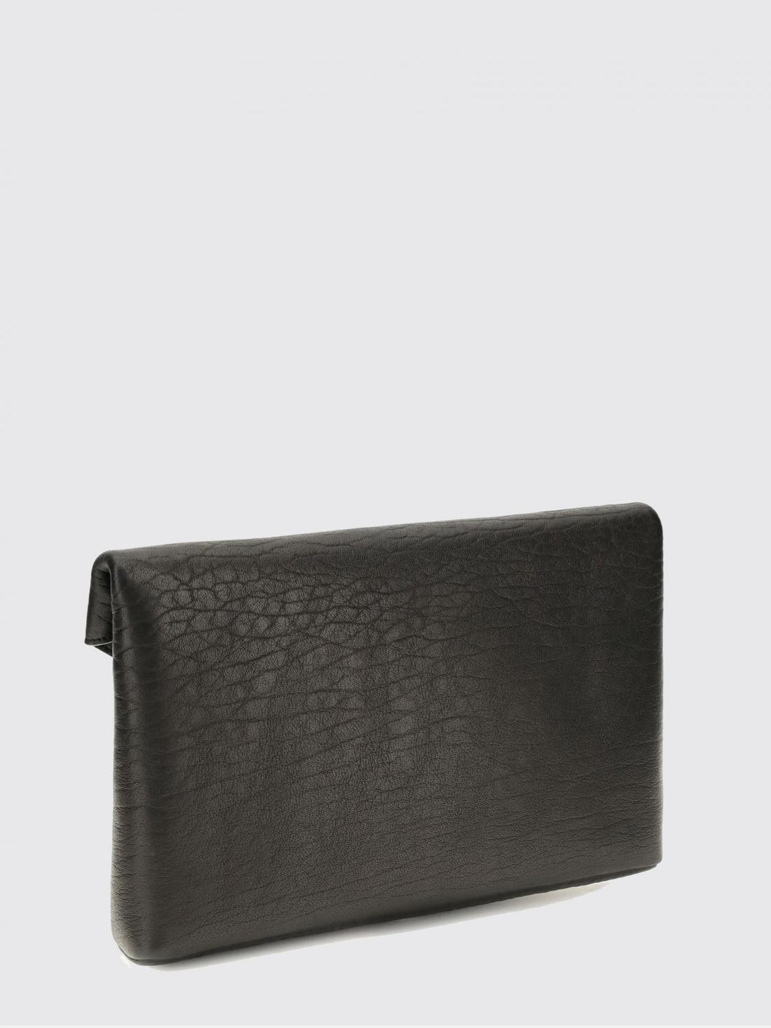 SAINT LAURENT OS ysl monogram lambskin envelope clutch