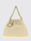 falabella faux suede leather mini handbag