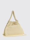 falabella faux suede leather mini handbag