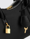 ryder nylon shoulder bag with double handle and zip
