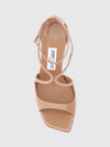 woman's heeled sandal
