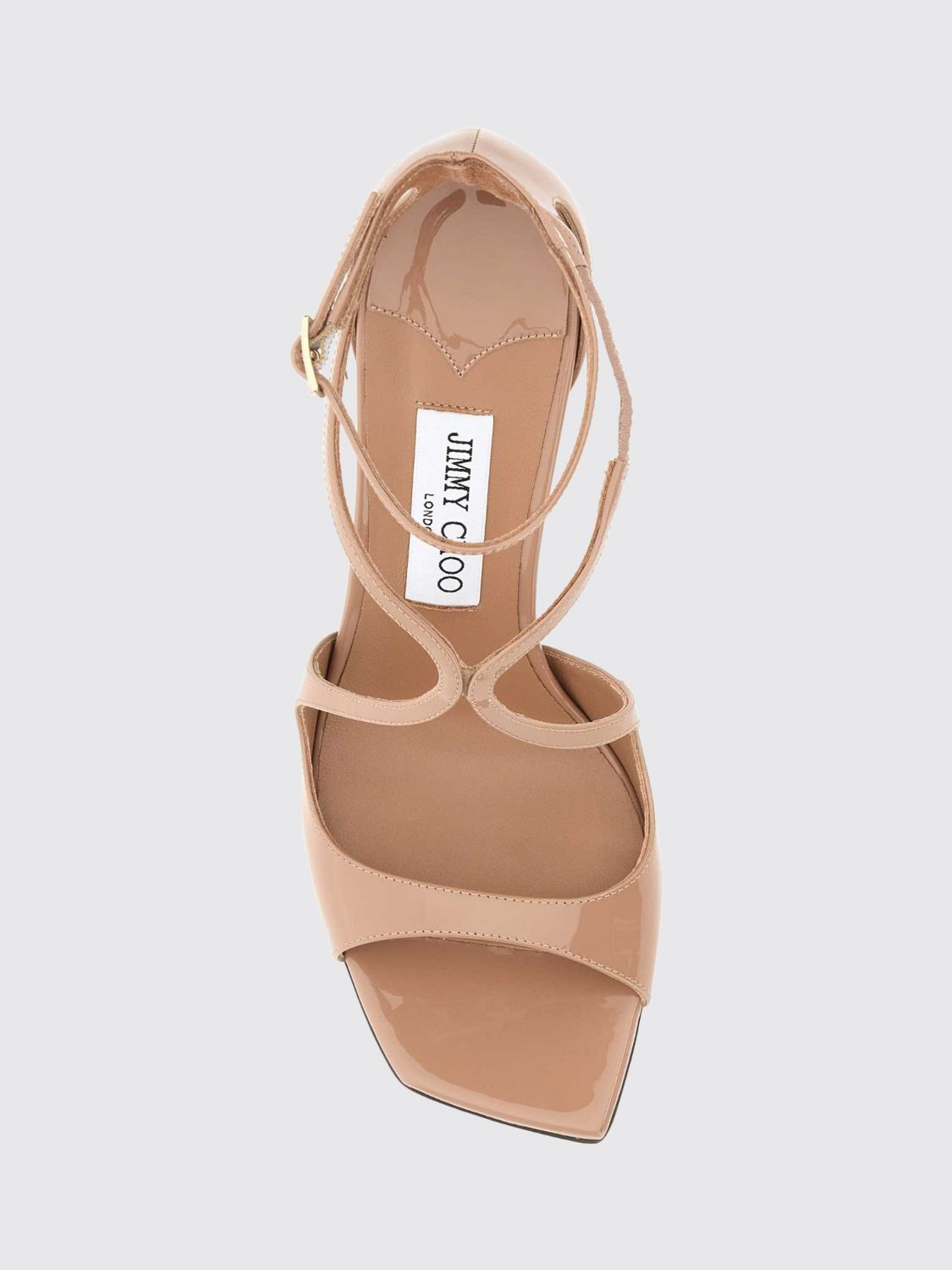 woman's heeled sandal