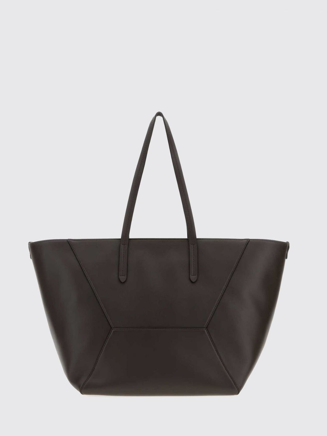 BRUNELLO CUCINELLI OS bc duo large calfskin tote bag with pouch