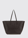 bc duo large calfskin tote bag with pouch