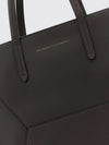 bc duo large calfskin tote bag with pouch