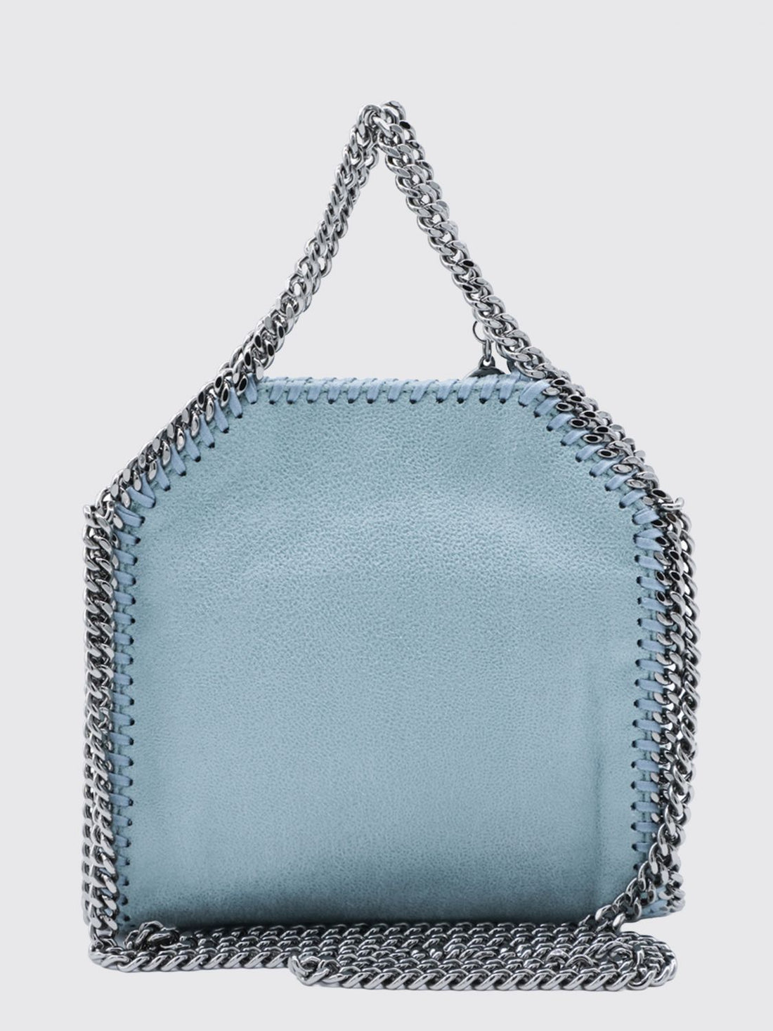 STELLA MCCARTNEY OS falabella handbag in eco alter mat with chain detail