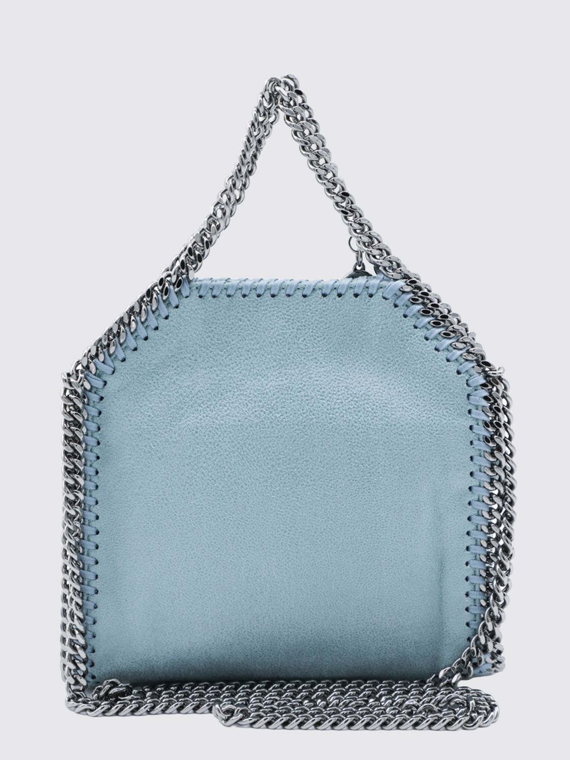 falabella handbag in eco alter mat with chain detail