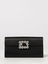 flower satin clutch with crystals and metal mesh strap