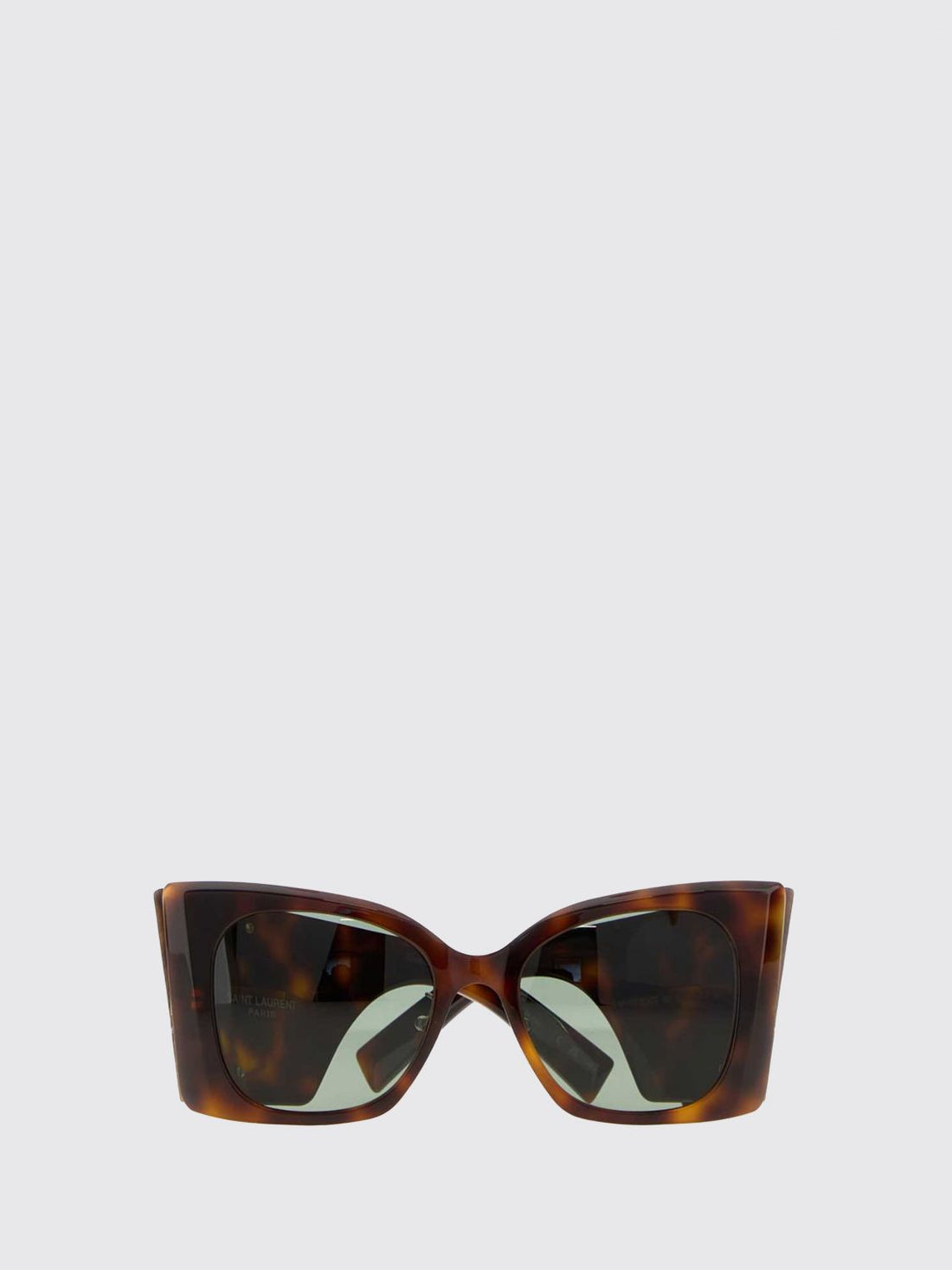 SAINT LAURENT OS cat-eye tortoiseshell acetate sunglasses with ysl logo
