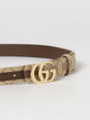 gg marmont leather belt with double g buckle