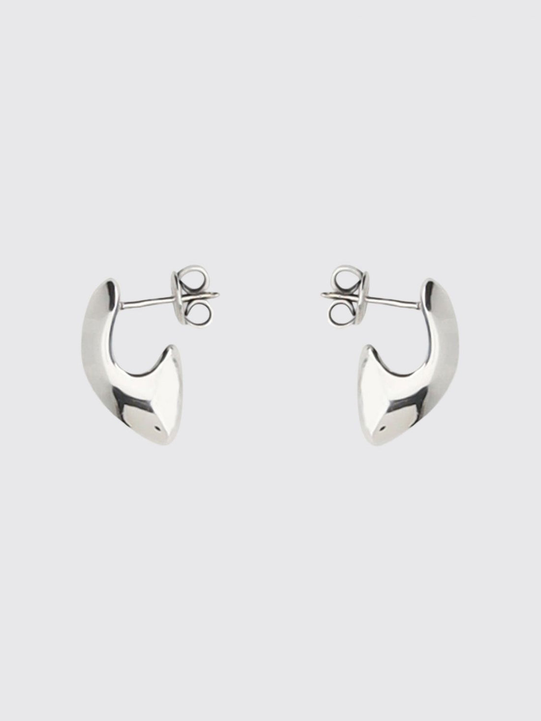 BOTTEGA VENETA OS sterling silver drop earrings with butterfly closure