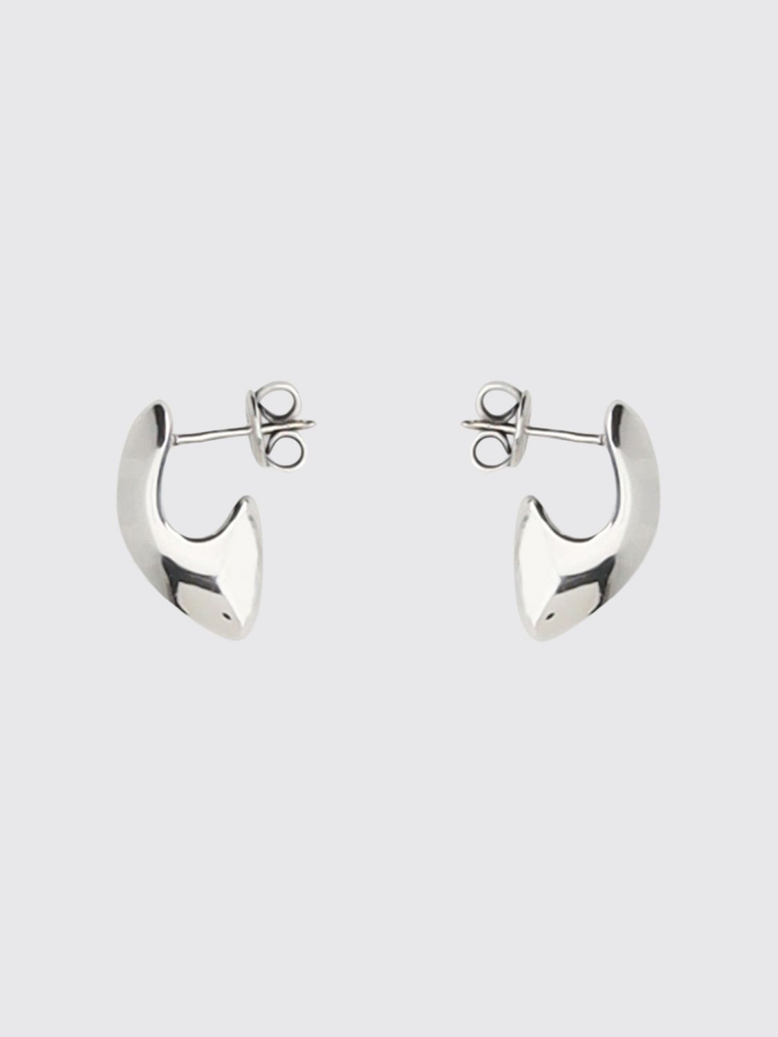 sterling silver drop earrings with butterfly closure