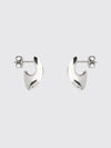 sterling silver drop earrings with butterfly closure