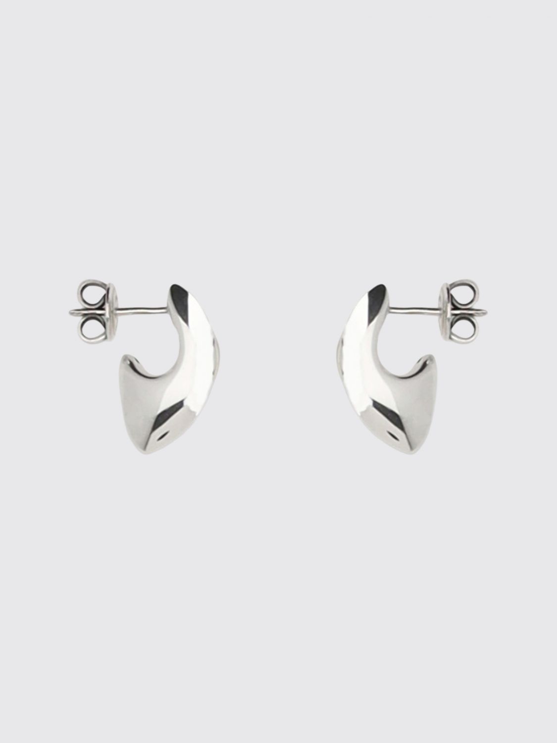 sterling silver drop earrings with butterfly closure