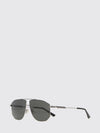 aviator sunglasses in metal with double bridge